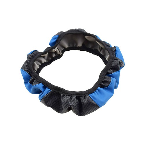 Car Steering Wheel Cover Carbon Fiber PU Leather Universal Anti Slip Accessories - Bild 10 von 18