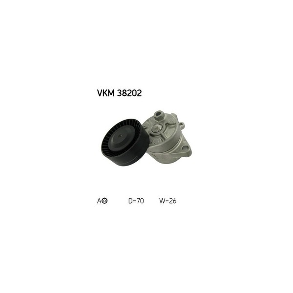 Riemenspanner, Keilrippenriemen SKF VKM 38202 FüR BMW BMW (Brilliance), Rechts-image