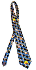 VTG Looney Tunes Mania Characters Necktie Geometric 100 Silk Handmade Excellent