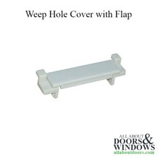 Weep Hole Cover With Flap For Double Hung and Single Hung Windows