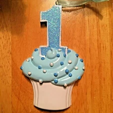 First Birthday Boy POLAR X Personalizable Christmas Tree Ornament Free Shipping!