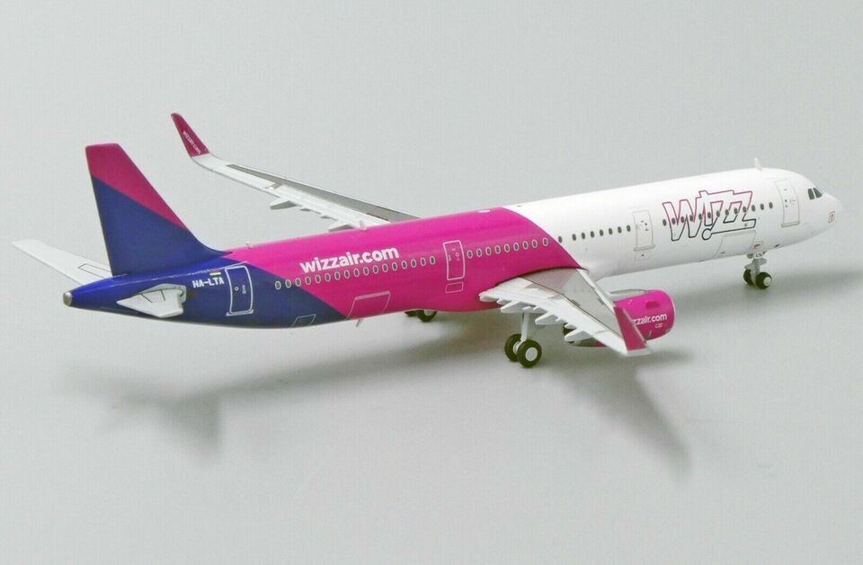 航空機・ヘリコプター JCwings 1/400 A321-200 HA-LTD wizzair 1:400 JC Wings Wizz Air AIRBUS A321 Passenger Plane Diecast