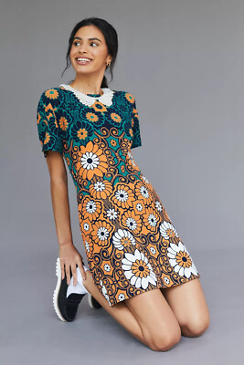 anthropologie blue and green dress NWT Anthropologie Dark Teal Green Satin Wrap Dress Size 0 – alineconsignment main image 0