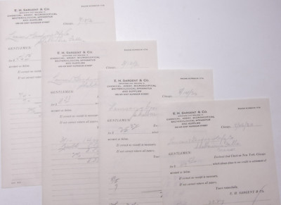 1930 Lamson Goodnow E H Sargent Co Chicago IL Chemical Assay Ephemera L880D