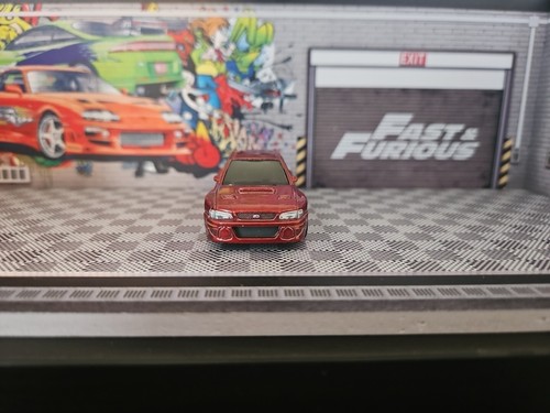 Hot Wheels Subaru Impreza 22B '98 STI Version Gunmetal Red Combine postage Mint - Picture 8 of 16