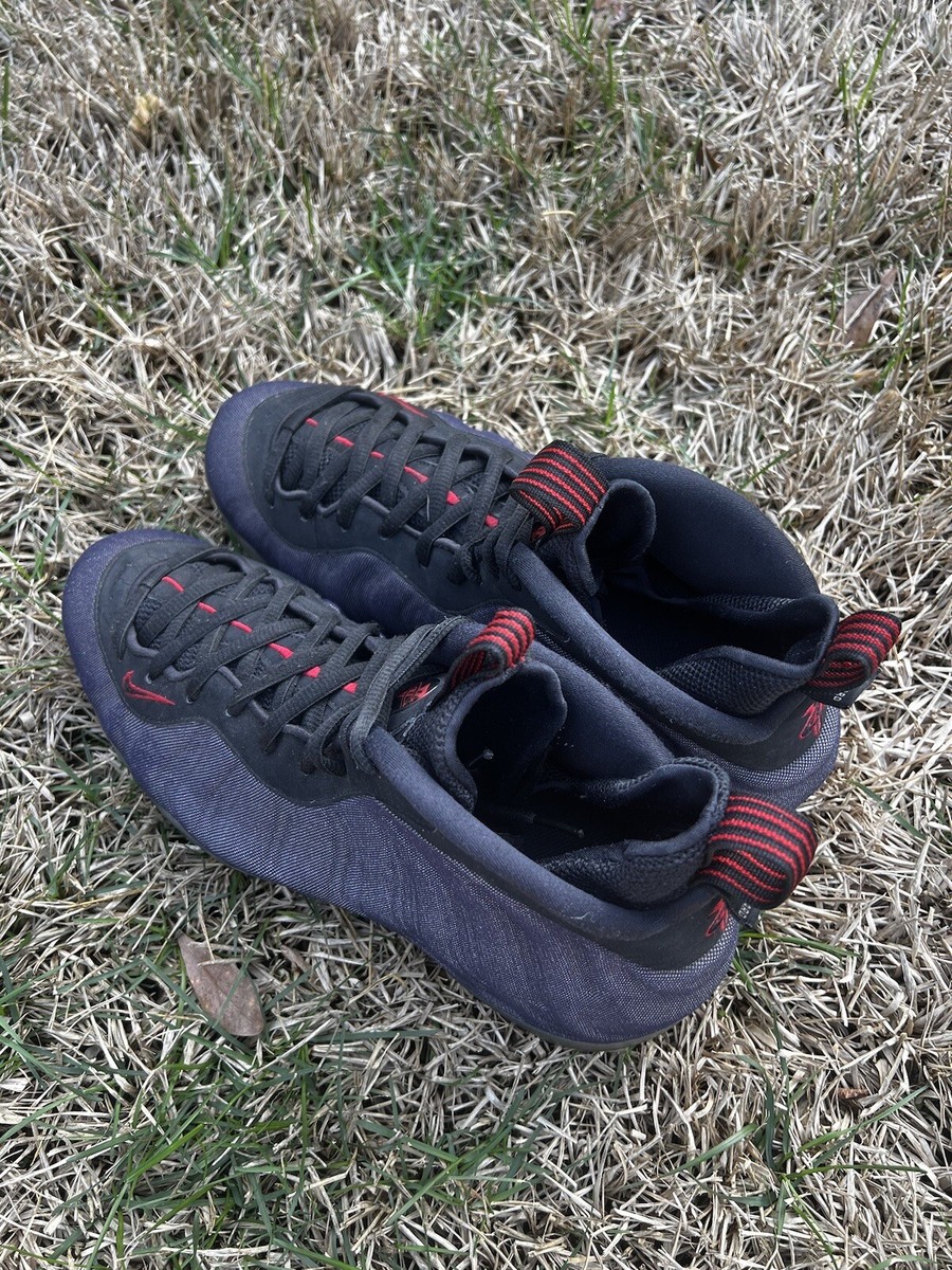 black foamposite shoe laces