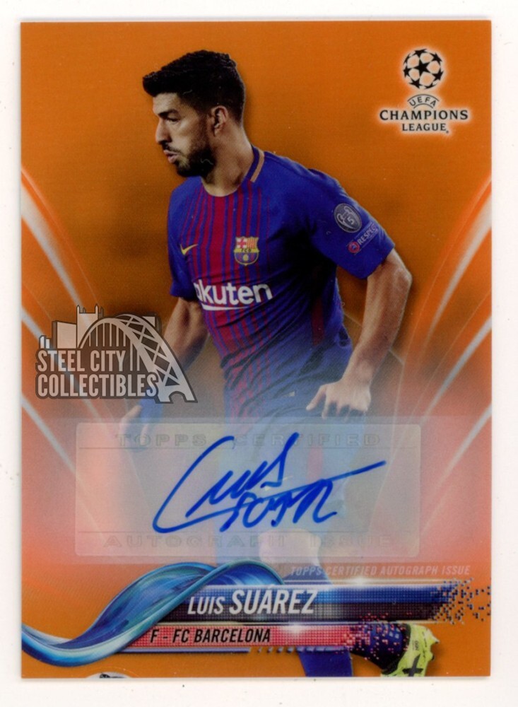 スポーツ選手 Sigh paninicard luis Suarez (super rare) Panini Adrenalyn XL Champions League 14/15 344 - Luis Suarez
