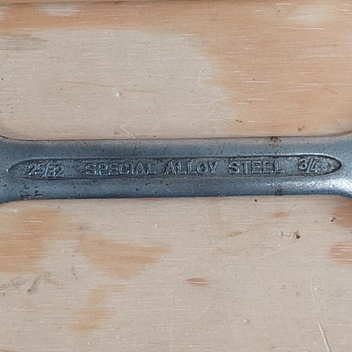 Vintage Mercedes Heyco Open End Spanners 25/32 3/4 No 333 W. GERMANY Old Tool - Picture 6 of 6