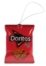 Ruz Licensed Doritos Nacho Cheese Hanging Christmas Ornament New With Tags