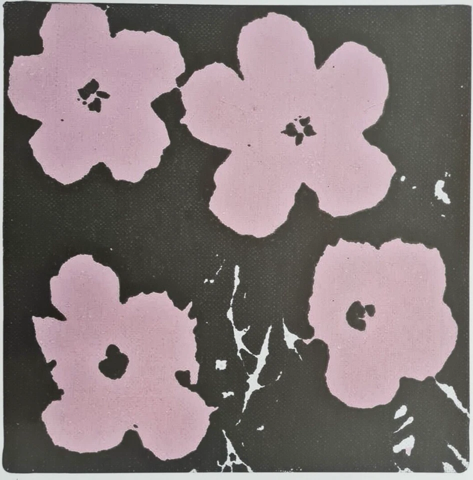 ANDY WARHOL * Flowers * signed lithograph * Kunstdruck * limited # 40/100 - Bild 2 von 4