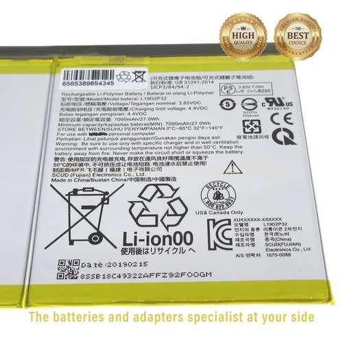 Batterie nuove originali per LENOVO YOGA TAB 13 YT-K606F YT-X705X YT-X705L YT... - 第 5/6 張圖片