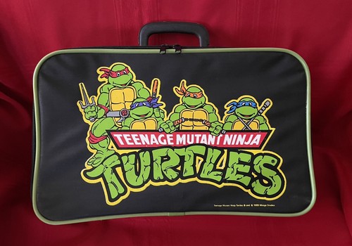 Teenage Mutant Ninja Turtles Kids Travel Luggage Suitcase 1989 Mirage Studios - Picture 3 of 18