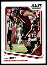 2018 Score Hayden Hurst Rookie Baltimore Ravens #399