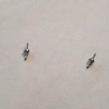 2 ELGIN 16 SIZE BALANCE STAFFS #861-NS, .210 SR PIVOT-10 NOS  ---  BB-941