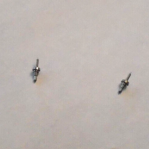 2 ELGIN 16 SIZE BALANCE STAFFS #861-NS, .210 SR PIVOT-10 NOS  ---  BB-941