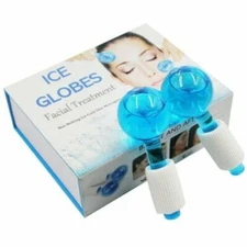 Ice Roller Globes Facial Roller Cold Skin Massagers Cooling Globes For Face,Neck