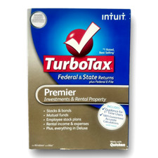Intuit TurboTax Premier 2011: Federal  State, Investments  Rental Property