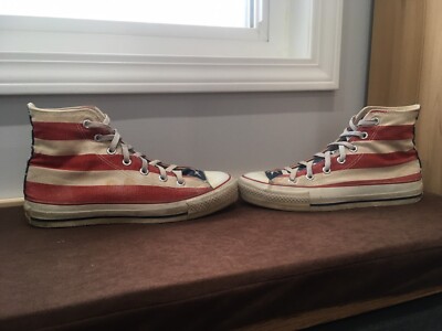 Vintage 80s Made in USA Converse Chuck Taylor All Star Hi Vintage 80s Made in USA Converse Chuck Taylor All Star Hi