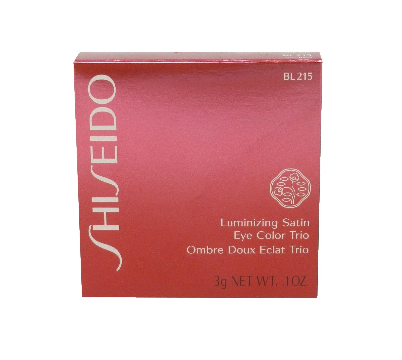 Productos para sombras de ojos de trío satén Shiseido