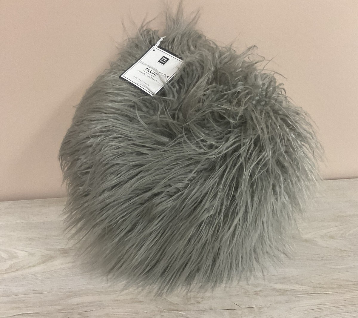 Pottery barn faux fur pillow new arrivals