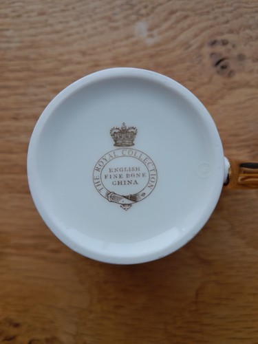 THE ROYAL COLLECTION FABERGE: Six cups & saucers and six small plates - RARE - Picture 8 of 24