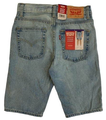 LEVIS BOY'S 511 SLIM FIT DISTRESSED DENIM SHORTS *CHECK FOR SIZE - Picture 2 of 2