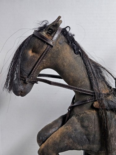 21" Primitive Folk Art HALLOWEEN Headless Horseman JOL Head Artist Doll OOAK - Picture 13 of 13