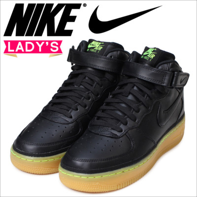 NIKE AIR FORCE 1 MID LV8 GS LEATHER SIZE 6Y = Women's 7.5 NIKE AIR FORCE 1 MID LV8 GS LEATHER SIZE 6Y = Women's 7.5