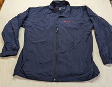 POLO SPORT Ralph Lauren Mens Jacket Pants USA Flag Spell Out Windbreaker Blue