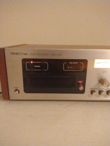 Vintage PROJECT ONE TRP-870 8 Track Player Tested And Working As It Should! - 第 3/14 張圖片