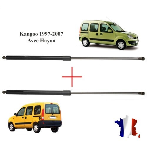 Vérins de coffre Kangoo 1998-2008 pour réparer un hayon qui tombe