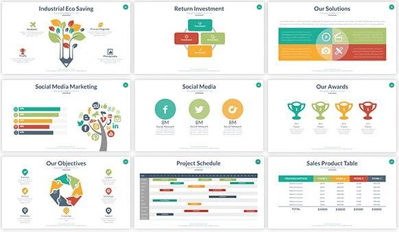 Multipurpose Microsoft PowerPoint Presentation Templates - Bronze Package - Image 3 of 4