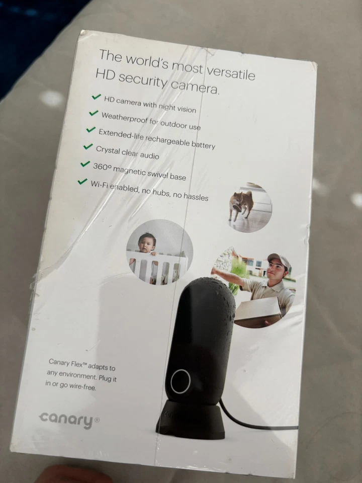 SEALED/UNOPENED Canary Flex - BLACK - Image 4 of 4