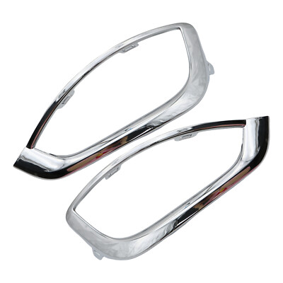 2x Left & Right Side Fog Light Trim Fits For 2017-2020 Chrysler Pacifica Voyager