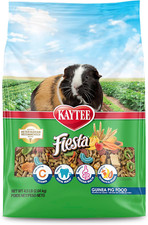 Kaytee Fiesta Guinea Pig Food, Nutritious and Fun Blend, Supports Dental Health