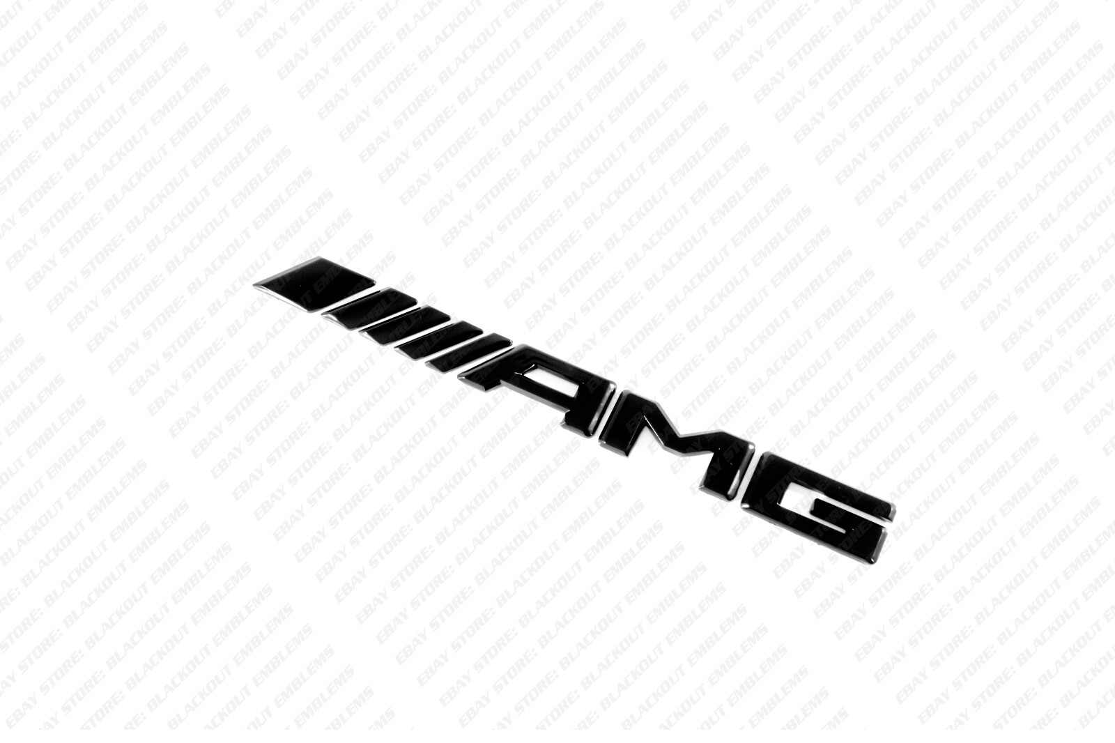 Black Gloss Emblems Badges Logos Letters New for Mercedes-Benz SLS AMG C197