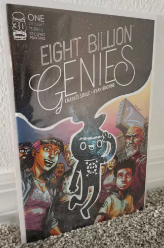 Eight Billion Genies #1 (2022) 2nd print *KEY ISSUE*