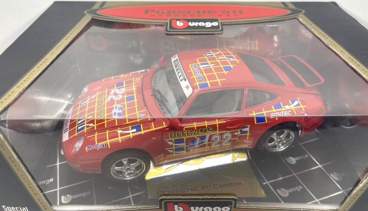 Burago 911 Carrera Racing Porsche Cod. 3003 for sale online | eBay