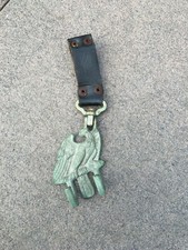 Antik Trommelhaken für das Koppel.