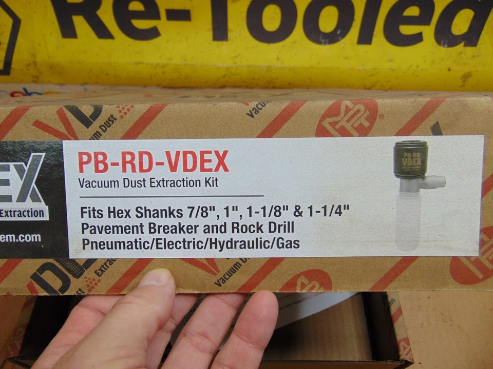 Насадка для вакуумного пылеуловителя PB-RD-VDEX для тротуарного прерывателя камней - Изображение 2 из 4