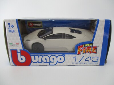 AT920 BURAGO STREET FIRE 1/43 LAMBORGHINI VENTON BEIGE REF 30012 GOOD CONDITION