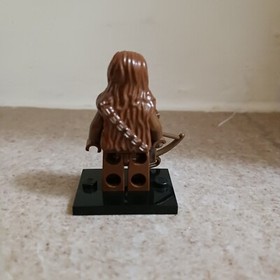 LEGO Star Wars Genuine Chewbacca Minifigure EUC Displayed From Millennium Falcon