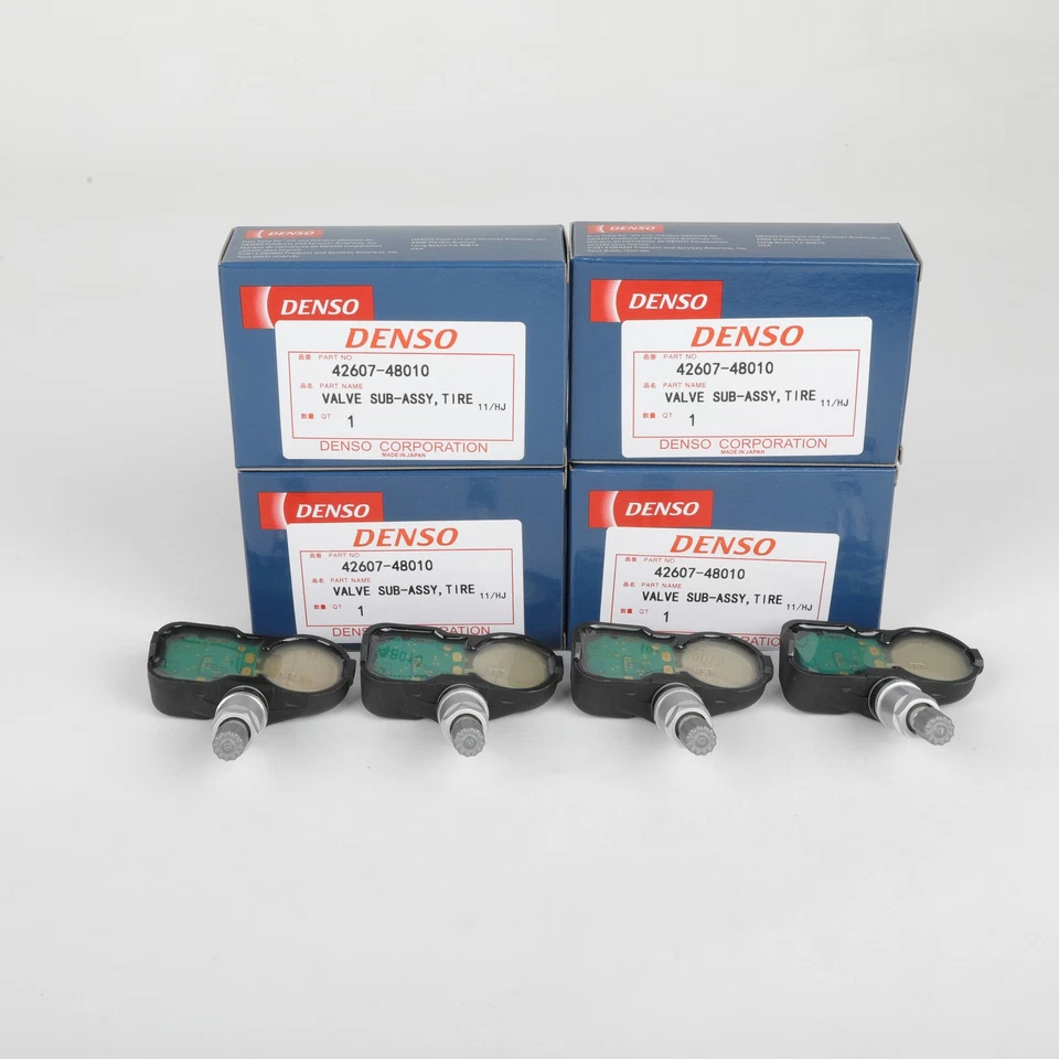 4x OEM 42607-06030 TPMS PMV-C015 Tire Pressure Sensor For Toyota Camry Avalon - Imagem 2 de 4