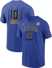 Nike WNBA Chicago Sky Kamilla Cardoso #10 Rebel Royal T-Shirt Adult Size:XXL New