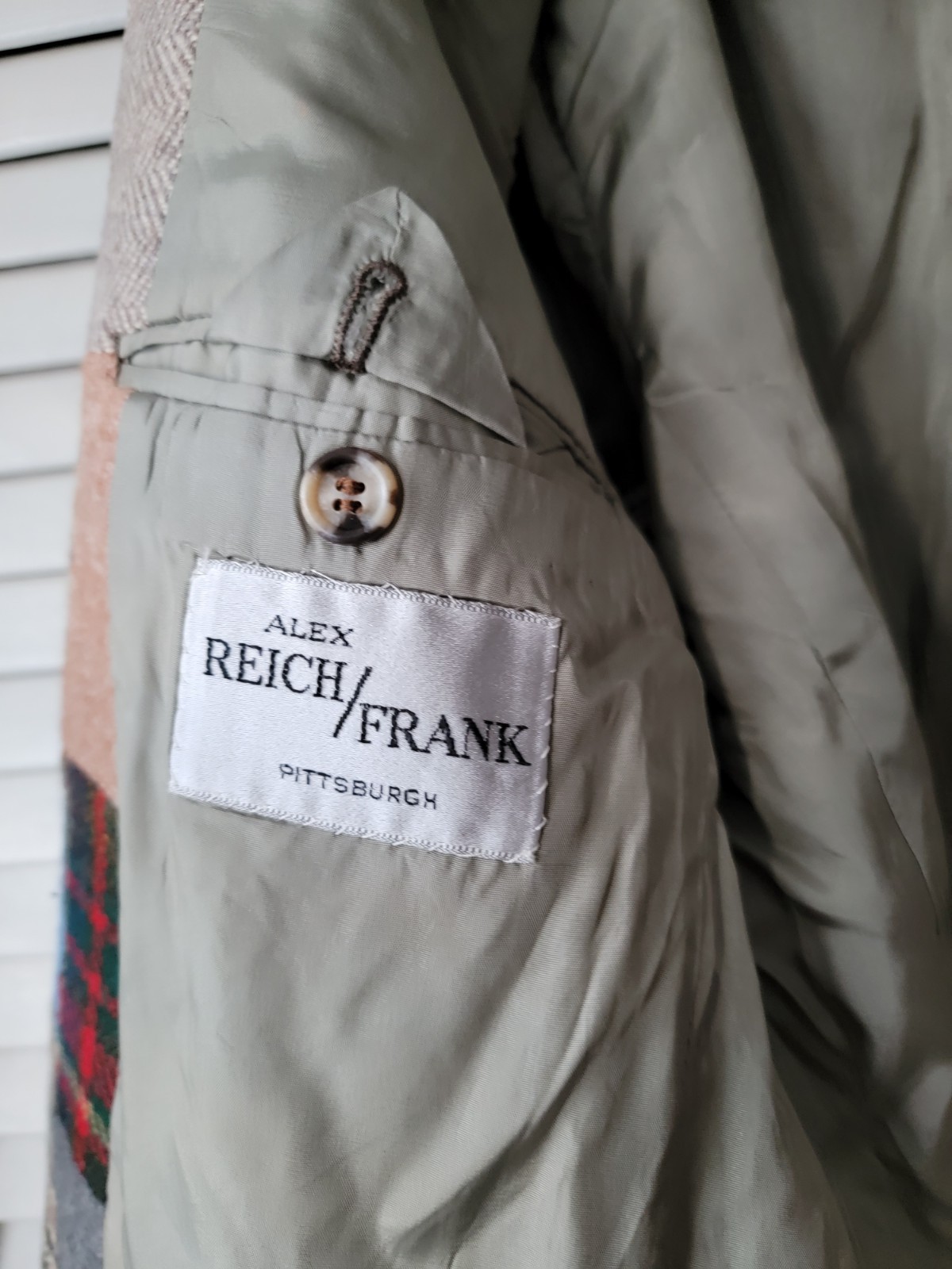 RARE VINTAGE Country Britched Patchwork Panel Woo… - image 7