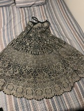 Black Velvet Indian Salwar Kameez Set with Heavy Embroidery