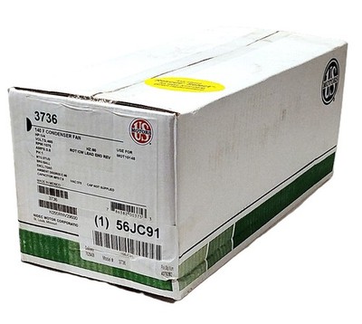 US Motors 3736 460 V AC 0.8 A 1/4 HP 1075 RPM TEAO Condenser Fan Motor