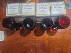 4 NIB Avon 1876 Cape Cod Red Glass Wine Goblets 4 1/2” set of 4-Bayberry Frag — photo 7