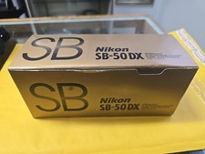 MINT Cond. Nikon Speedlight SB-50DX Flash w/case  Shoe Mount 