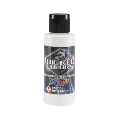 Createx Wicked Deckweiß 2oz (60ml) Airbrush Farben